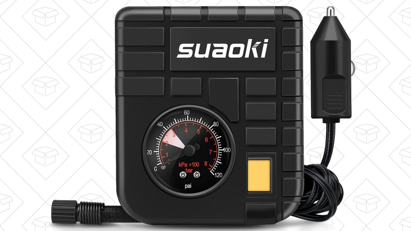 Suaoki Mini Air Compressor, $15 with code DD3J4MXK